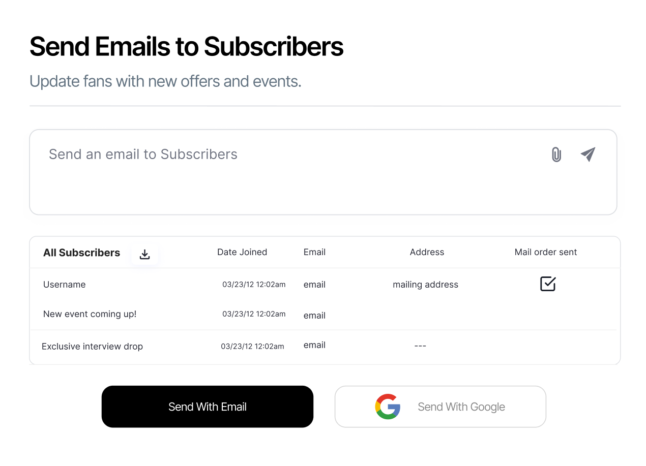 create show use case 7